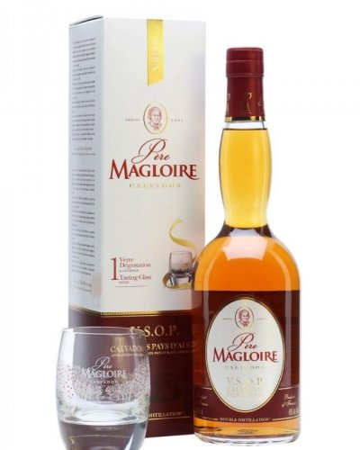 Pachet cadou PERE MAGLOIRE VSOP+WITH GLASS
